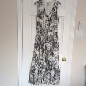 Tristan Black and White Maxi Dress